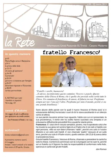 Copertina de La Rete 03/2013