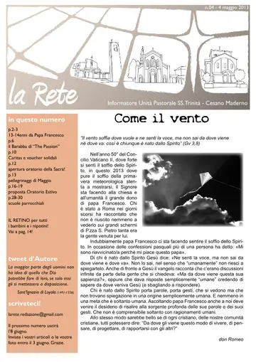 Copertina de La Rete 04/2013