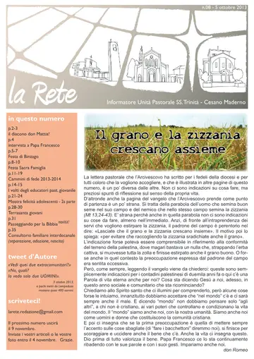 Copertina de La Rete 08/2013