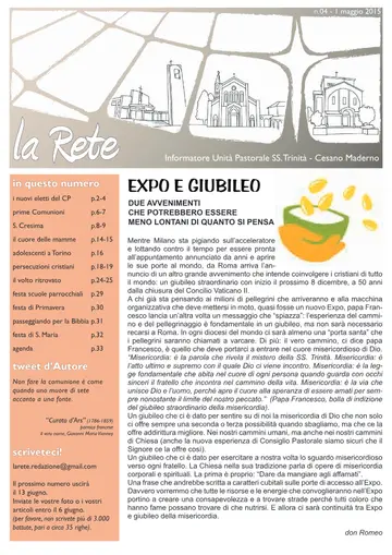 Copertina de La Rete 04/2015