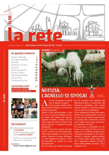 Copertina de La Rete 08/2017