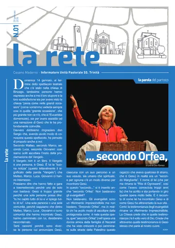 Copertina de La Rete 01/2018