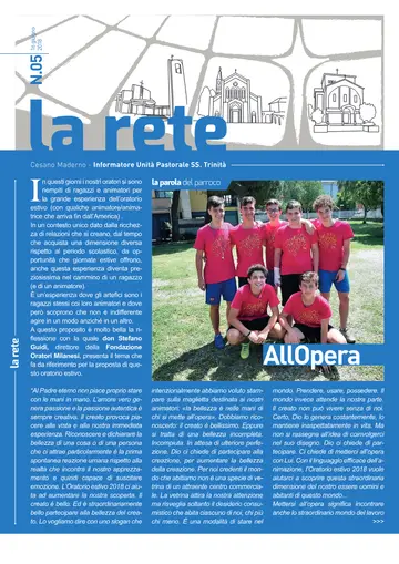Copertina de La Rete 05/2018