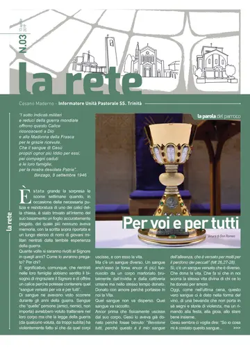 Copertina de La Rete 03/2019
