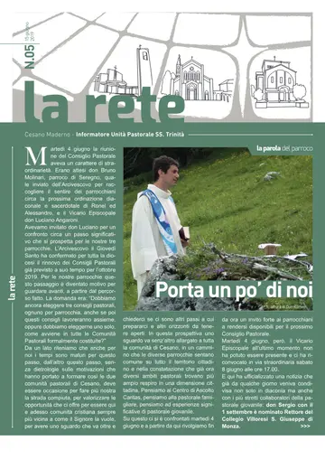 Copertina de La Rete 05/2019