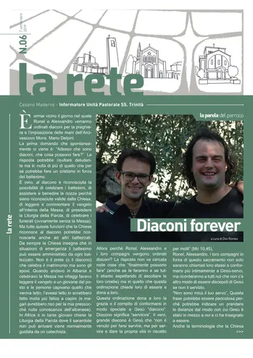 Copertina de La Rete 06/2019