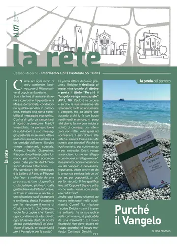 Copertina de La Rete 07/2019