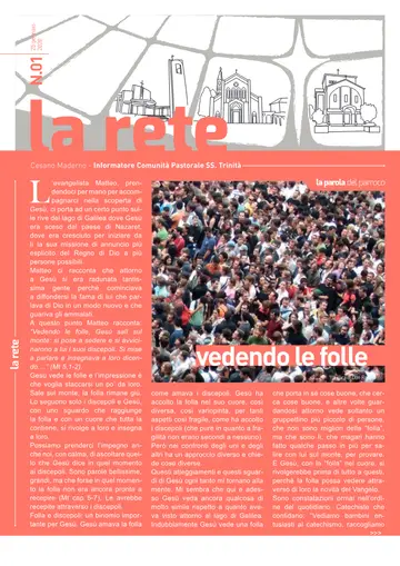 Copertina de La Rete 01/2020
