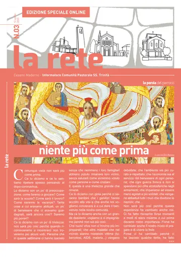 Copertina de La Rete 03/2020